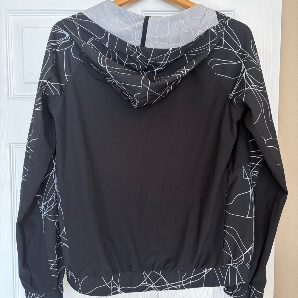 Fabletics Jiae Hooded Jacket Size Medium Hoodie Y… - image 3